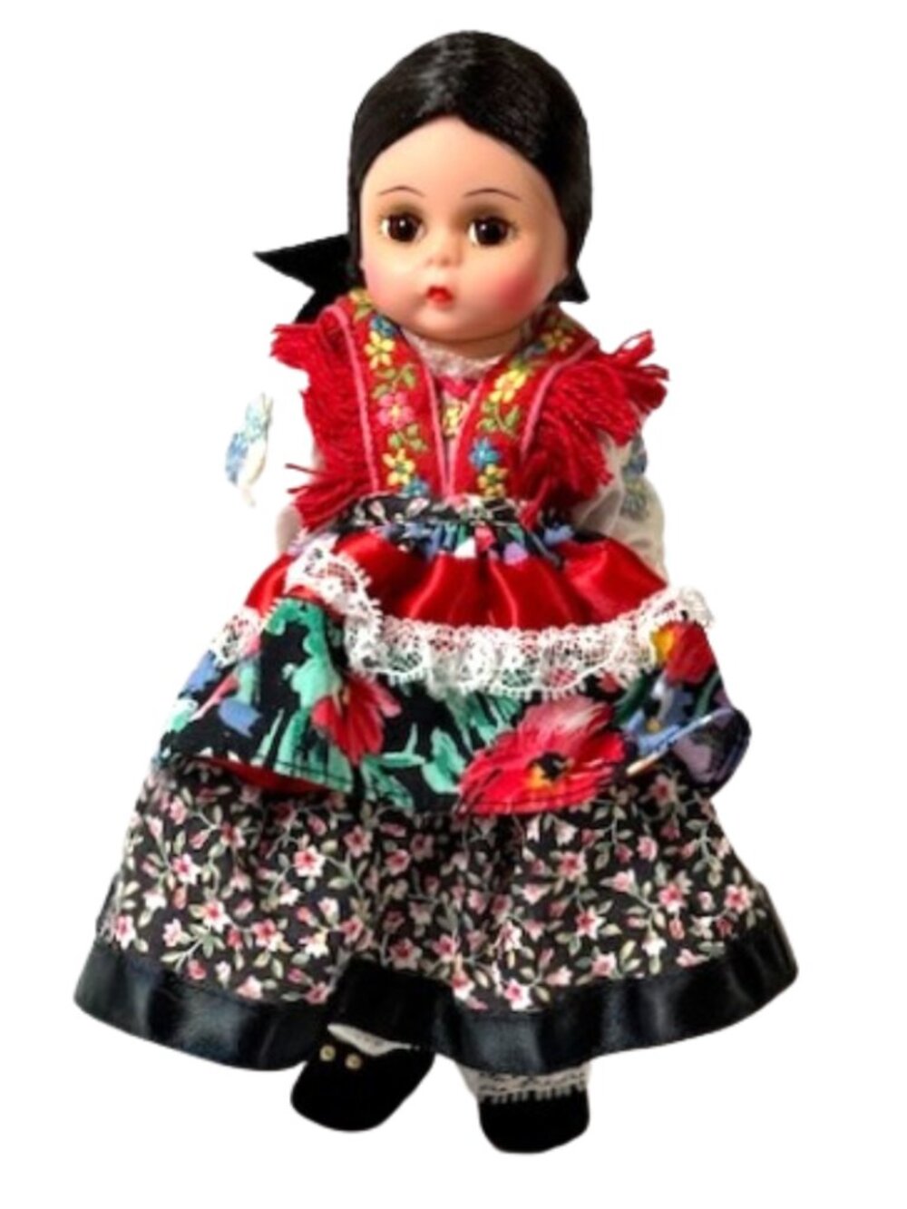 Madame Alexander restrung 8" Portugal doll.